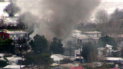 Lajino.cl - Incendio casa habitación en Laja