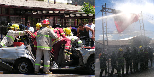 Lajino.cl - Voluntarios del Cuerpo de Bomberos de Laja festejan su 53º Aniversario