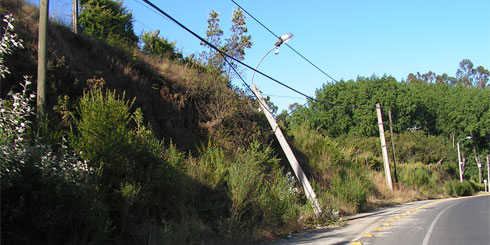 Lajino.cl - Accidente sector Cantera de Laja