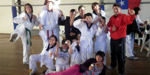 Lajino.cl - Taekwondo Lajino destaca en Nacional de Pucón