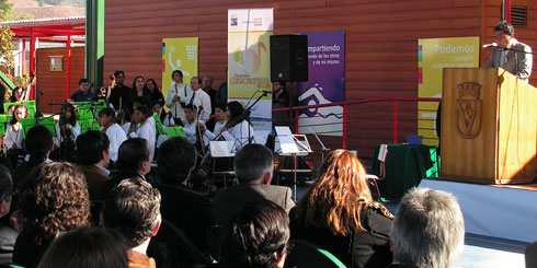 Lajino.cl - Inauguración Provincial de Año Escolar 2011 en Liceo Técnico Profesional de Laja